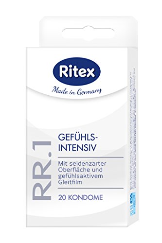 Ritex RR.1 Kondome, Gefühlsintensiv, Gefühlsecht, 20 Stück, Made in Germany