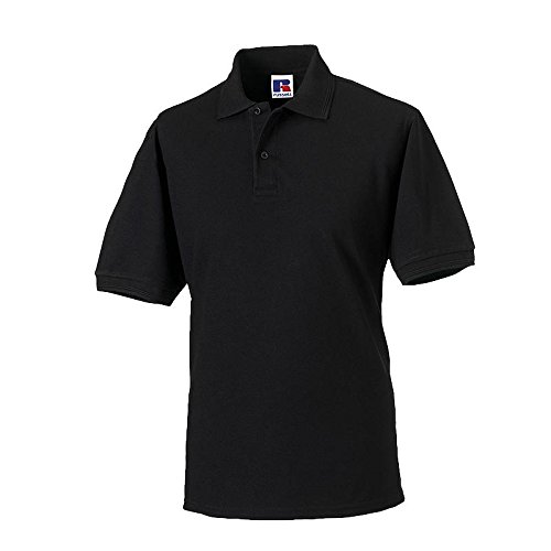Russell – robustes Pique-Poloshirt – bis Gr. 6XL / Black, XXL XXL,Black