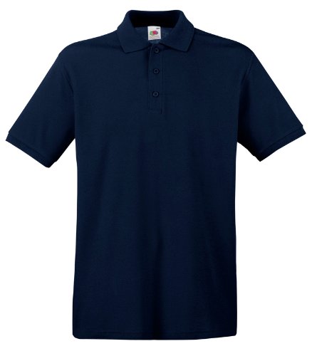 Fruit of the Loom Herren Premium Poloshirt 63-218-0 Deep Navy L