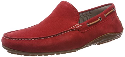 Sioux Herren Callimo Mokassin, Rot (Rosso/Cognac), 44.5 EU (10 UK)