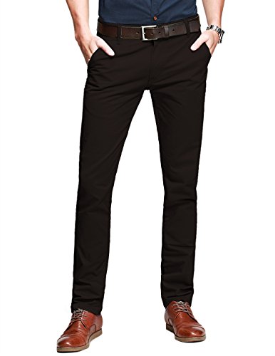 Match Herren Slim Casual Hose #8025 (8025 Armee grau,32)