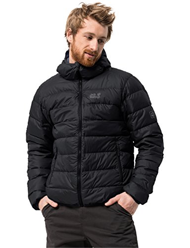 Jack Wolfskin Herren Daunenjacke Helium, black, XL