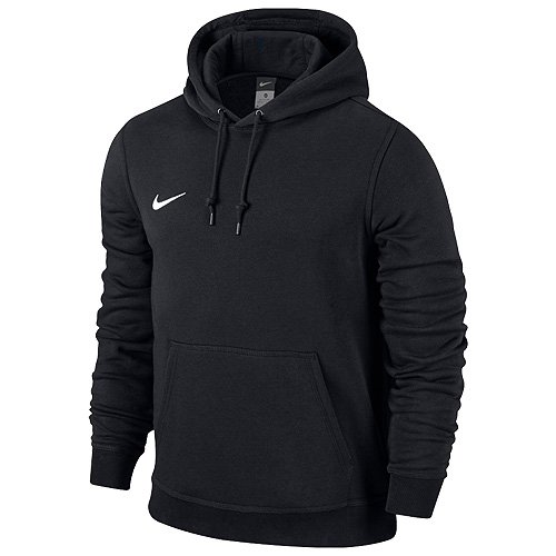 Nike Herren Kapuzenpullover Team Club, Schwarz (Black/White), M
