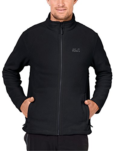Jack Wolfskin Herren Fleecejacke Moonrise, black, L, 1702061-6000004