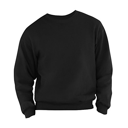Fruit of the Loom Herren 62-202-0 Sweatshirt, Schwarz, XXXL