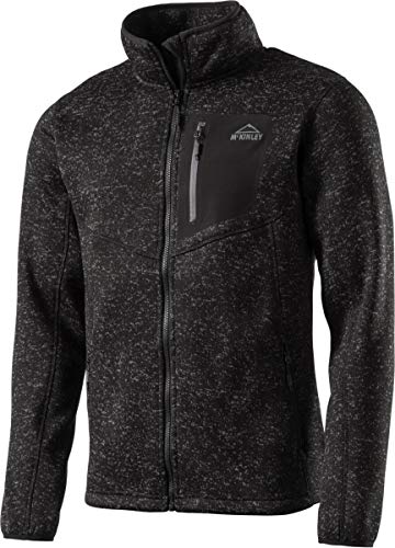 McKINLEY Herren Skeena II Fleecejacke, Melange/Black, 2XL