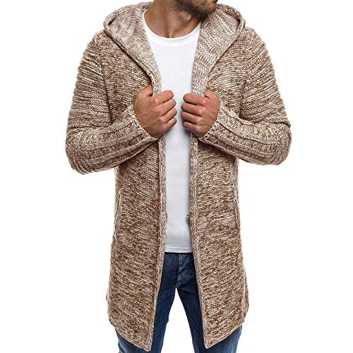 Clearance Sale [M-2XL] ODRDღ Hoodie Männer Sweatshirt Herren Mantel Trenchcoat Sweater Outwear Cardigan Pullover Sweatjacke Strickjacke Kapuzenpulli Langarmshirts Jacke Parka Hooded Anzug Blazer