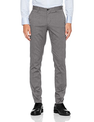 SELECTED HOMME Herren Anzughose SHDSKINNY-MATHSAUL LT. Grey Trouser NOOS, Grau (Light Melange), W34/L34 (Herstellergröße: 34)