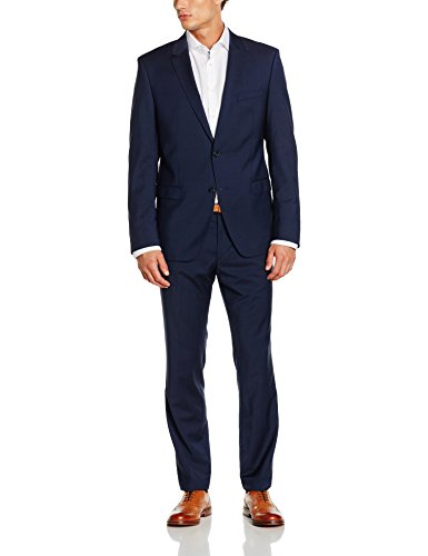 bugatti Herren Anzug 683000-99801, (Blau 44), 110