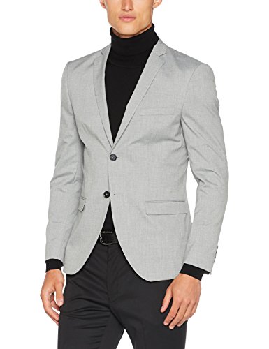 SELECTED HOMME Herren Anzugjacke SHDNEWONE-MYLOLOGAN1 Light Grey BLZ NOOS, Grau Melange, 50