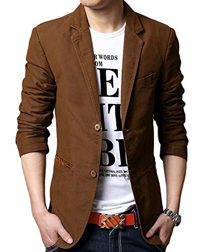 Slim Fit Freizeit Herren Blazer Sakko