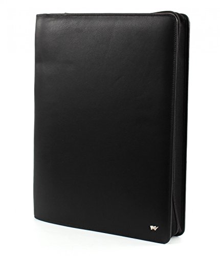 Braun Büffel Golf Ringbuch A4 Schwarz