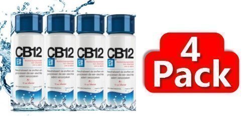 Mundwasser CB12 250ml 4er Packung Minze / Menthol