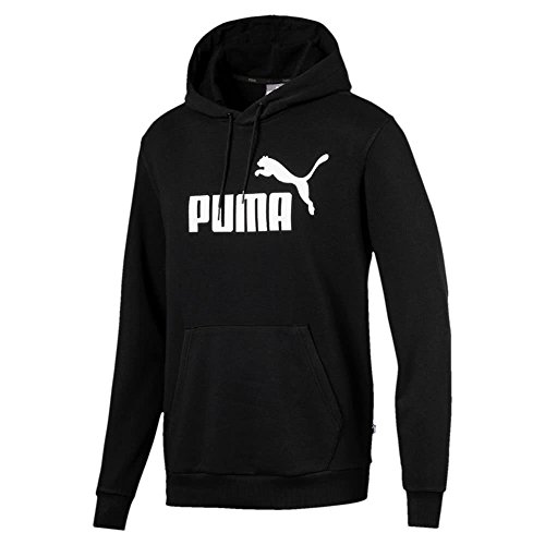 PUMA Herren ESS Hoody TR Big Logo Sweatshirt Black, M