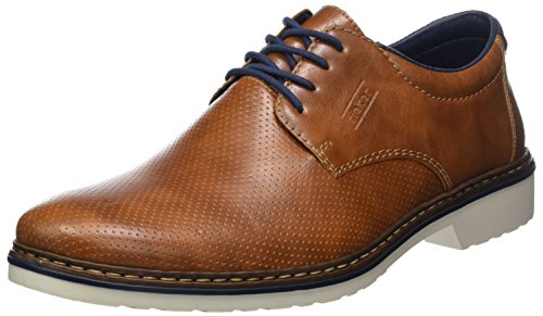 Rieker Herren 16534 Derbys, Braun (Peanut/Royal), 41 EU