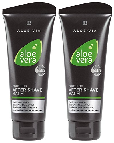 LR ALOE VIA Aloe Vera Men After Shave Balsam nach der Rasur (2x 100 ml)