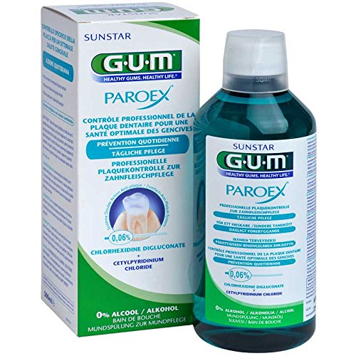Sunstar Gum Paroex Mundspülung 0,06% CHX, 500ml