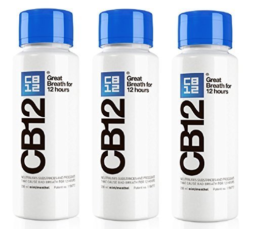 CB12 250ML 3ER-PACK Minze / Menthol Mundwasser