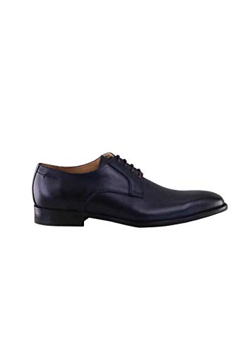 DIGEL Herren Simon klassischer Schnürhalbschuh Größe 42 EU Blau (blau)