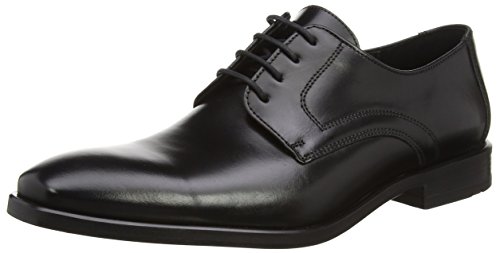 LLOYD Herren schuh Danville, Schlichter Business-Halbschuh, Schwarz, 42.5 EU