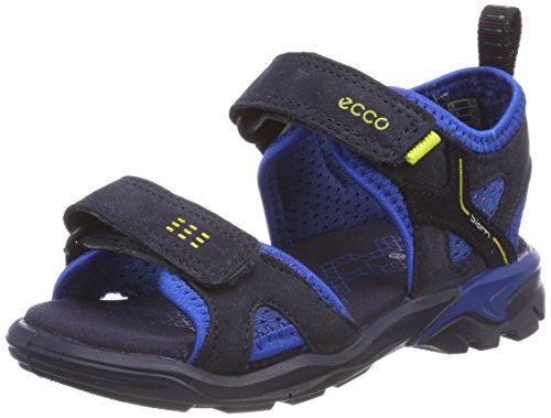 ECCO Unisex-Kinder Biom Raft Peeptoe Sandalen, Blau Bermuda Blue/Night Sky, 34 EU