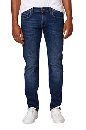 ESPRIT Herren 998EE2B808 Straight Jeans, Blau (Blue Medium Wash 902), W31/L32