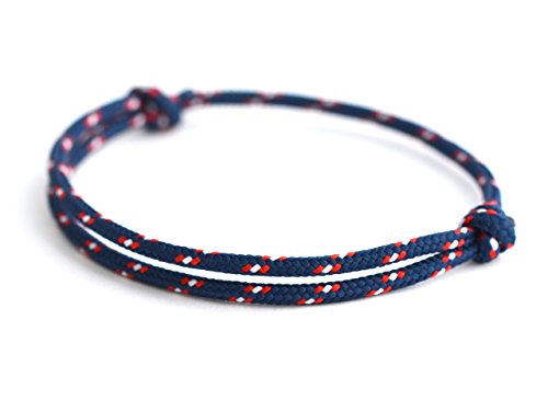 KOMIMAR dezentes Surfer Armband BEACH – Strandschmuck – lässig – Armband – Armreif – Textilarmband – Freundschaftsarmband – Bracelet – Sommertrend – Herren Armband – Damen Armband – cool – Après-Ski