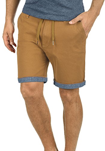 !Solid Lagoa Herren Chino Shorts Bermuda Kurze Hose Mit Kordel Aus Stretch-Material Regular Fit, Größe:XL, Farbe:Cinnamon (5056)