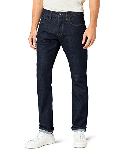 Tommy Hilfiger Herren Straight Jeans Core Denton, Blau (New Clean Rinse 919), W33/L34