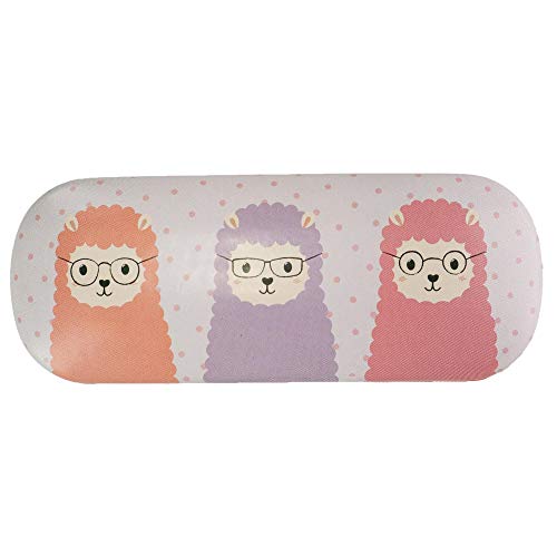 Little Llama Glasses Case Sunglasses Hard Case Pastel Colours Cute Girly