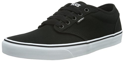 Vans Atwood Herren Sneaker, Schwarz (Blk/Wht 187) Gr. 48 EU / 13 UK