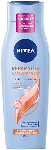 Nivea Haar-Pflegeshampoo für strapaziertes, geschädigtes Haar, 6er Pack (6 x 250 ml)