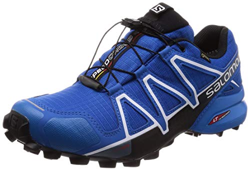 Salomon Herren Speedcross 4 GTX, Trailrunning-Schuhe, Wasserdicht, blau (sky diver/indigo bunting/black) Größe 44 2/3