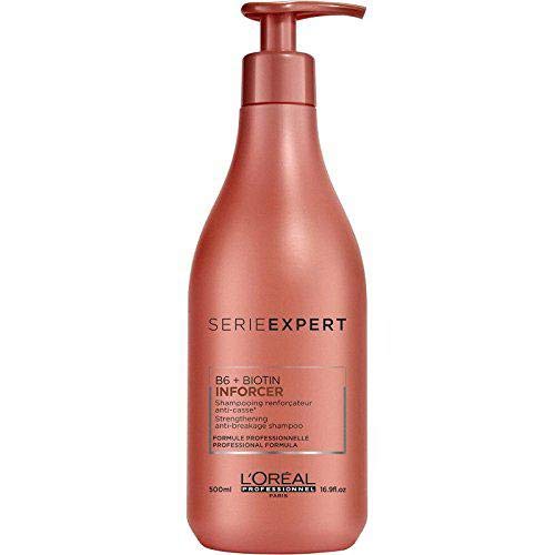 L'Oréal Professionnel Serie Expert Inforcer Shampoo, Aufbauend, stärkend und kräftigend, 1er Pack (1 x 500 ml)