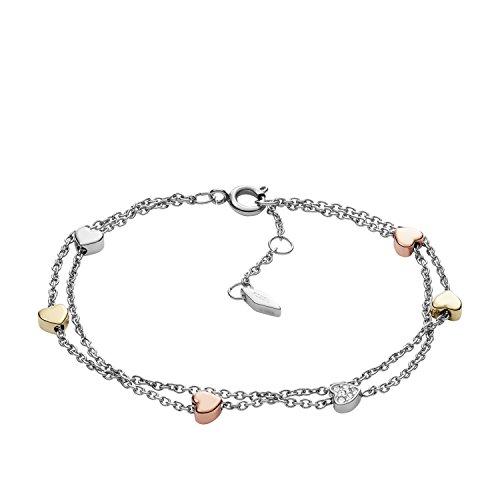 Fossil Damen Armreifen Edelstahl JF02854998