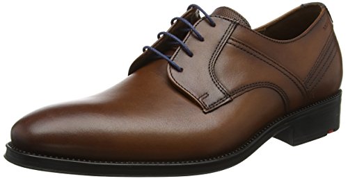 LLOYD Herren Gala Derbys, Braun (Cognac/Midnight 3), 47 EU