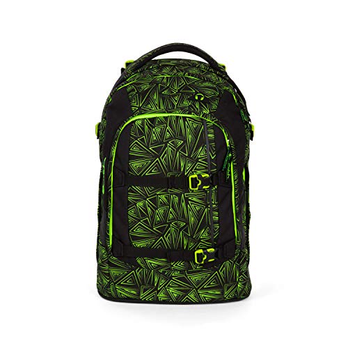 satch Pack ergonomischer Schulrucksack für Mädchen und Jungen – Green Bermuda