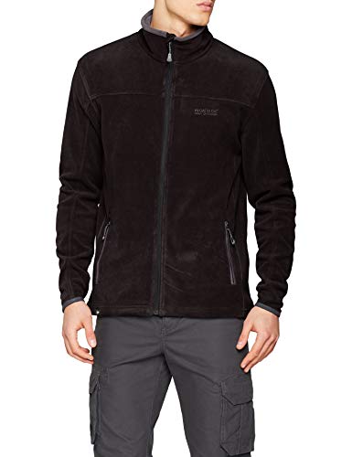 Regatta Fleecejacke Stanton Men's II schwarz  Black/Seal Grey Large