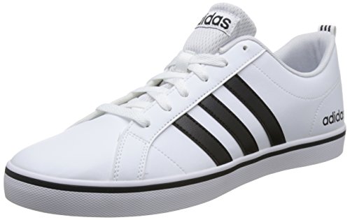 adidas Herren VS Pace Sneaker, Mehrfarbig (Ftwbla/Negbás/Azul 000), 43 1/3 EU