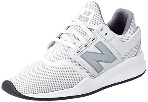 New Balance Herren 247v2 Sneaker, Weiß (Summer Fog/Silver Fe), 44.5 EU