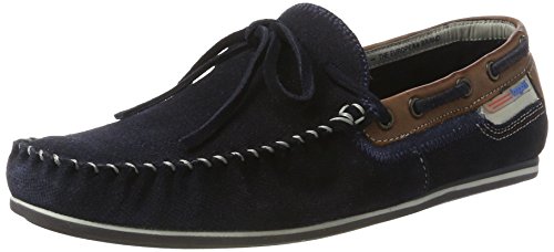 Bugatti Herren F066131 Mokassin, Blau (dunkelblau 425), 42 EU