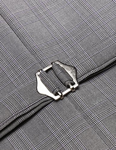 Burlady Weste Herren Anzug V-Ausschnit Vintage ...