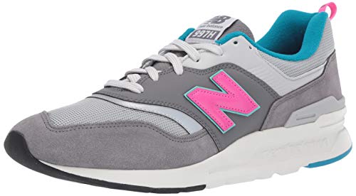 New Balance Herren 997H Sneaker, Grau (Castlerock/Peony), 47.5 EU