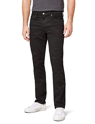 Levi's Herren Slim Jeans 511 SLIM FIT, Schwarz (Nightshade 1507), 33W / 32L