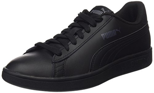 Puma Smash v2 L, Unisex-Erwachsene Sneakers, Schwarz (Puma Black-Puma Black), 42 EU (8 UK)