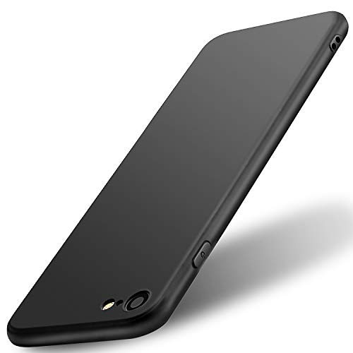 wsiiroon Hülle für iPhone 7 iPhone 8, iPhone 8 iPhone 7 Handyhülle Ultra – Dünn Soft Flex Silikon Schutzhülle-Anti-Rutsch, Anti-Scratch TPU Case für iPhone 7 / iPhone 8 4.7 Zoll (Schwarz)