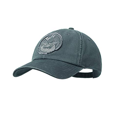 Buff Herren Patterned Baseball Cap, The Wild Grey Sedona, One Size