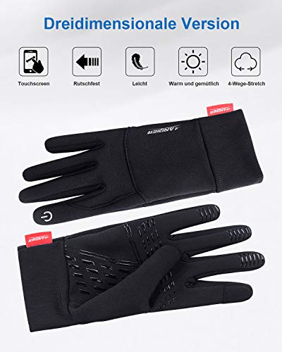 Touchscreen Handschuhe Herren & Damen - Warme Winterhandschuhe Für Sport
