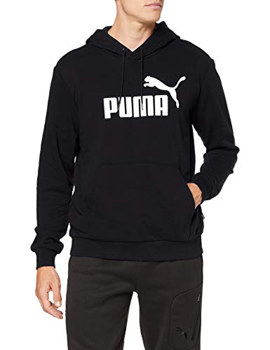 PUMA Herren ESS Hoody TR Big Logo Sweatshirt, Black, XXL