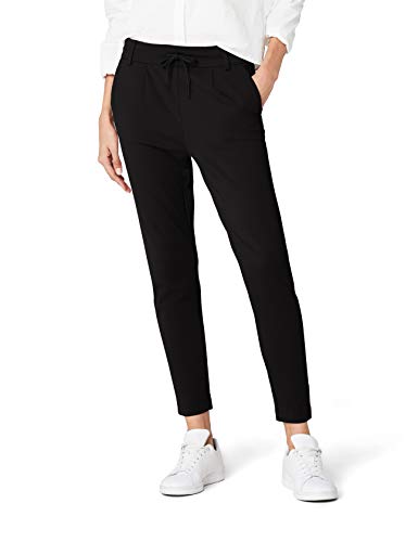 ONLY Damen onlPOPTRASH Easy Colour Pant PNT NOOS Hose, Schwarz (Black), 38/L32 (Herstellergröße: M)